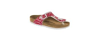 Dětské Gizeh Birkenstock Birkibuc Narrow Červené | CZ 154GSO